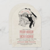 Secret Love Wedding Invitation Einladung (Vorne/Hinten)