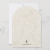 Secret Love Wedding Invitation Einladung (Rückseite)