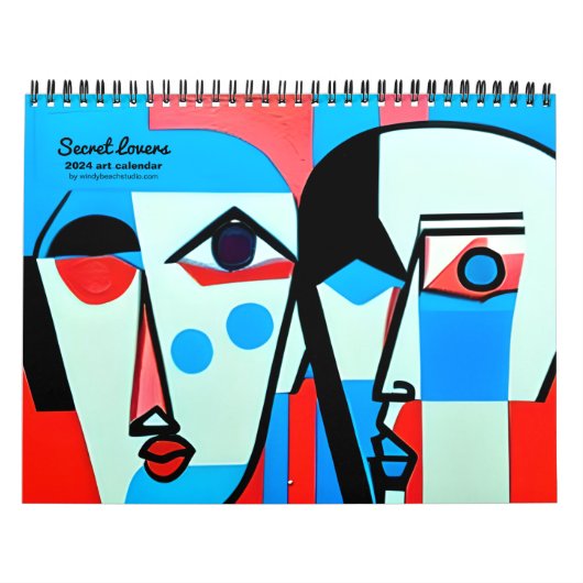 Secret Lovers Art Calendar Kalender (Titelbild)