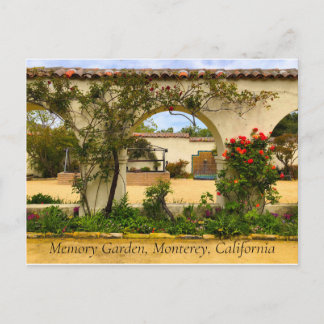 Secret Memory Garden Monterey Postkarte