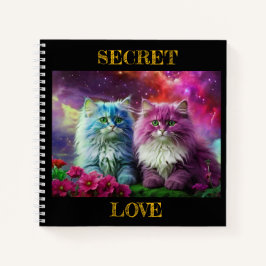 Secret Notebook for Cat Lovers Notizblock