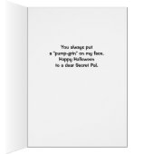 Secret Pal Halloween Niedlicher Jack o' Lantern (Innen (Rechts))