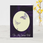 Secret Pal Karte (Gelbe Blume)