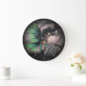Secret Place Gothic Fairy Fantasy Art Clock Große Wanduhr (Zuhause)