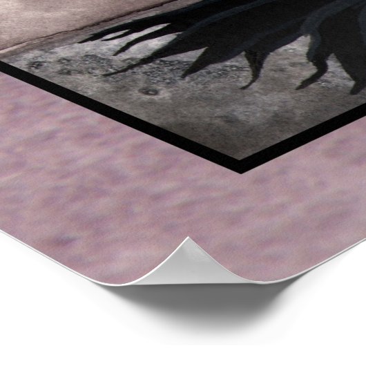 Secret Place Gothic Fairy Poster Print (Ecke)