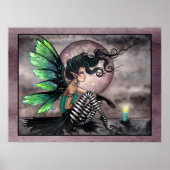 Secret Place Gothic Fairy Poster Print (Vorne)