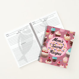 "Secret Recipes"-Notebook der Mama Notizblock
