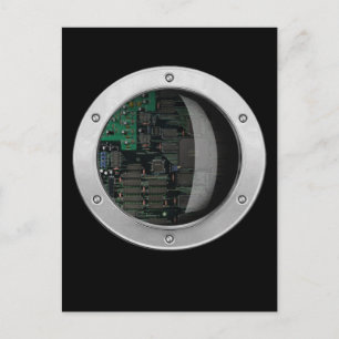 Secret Robot II Postkarte