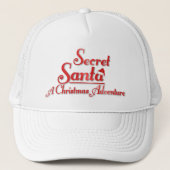Secret Santa A Christmas Adventure Hat Truckerkappe (Vorderseite)