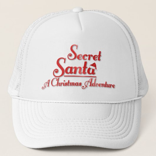 Secret Santa A Christmas Adventure Hat Truckerkappe (Vorderseite)