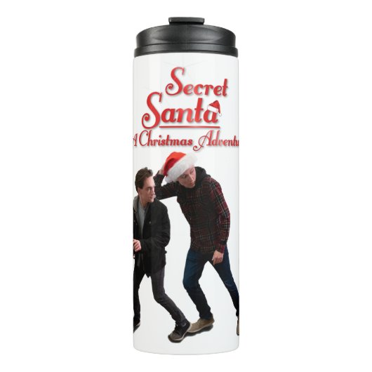 Secret Santa A Christmas Adventure Thermal Tumbler Thermosbecher (Vorderseite)