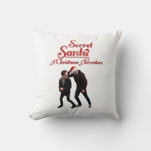 Secret Santa A Christmas Adventure Throw Kissen
