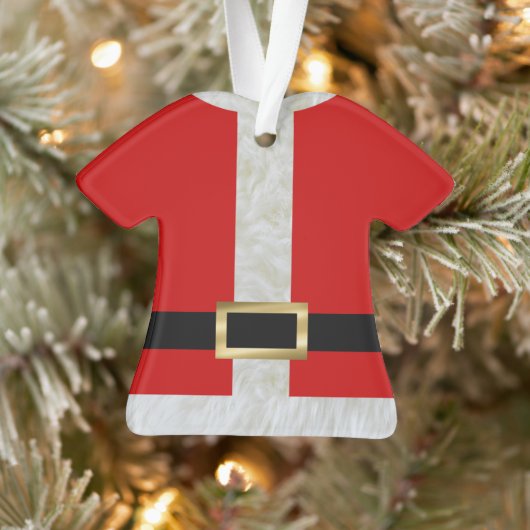 Secret Santa Anzug Personalisiert Ornament (Baum)