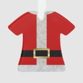 Secret Santa Anzug Personalisiert Ornament (Vorderseite)
