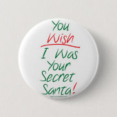 Secret Santa Button (Vorderseite)