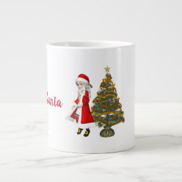 Secret Santa Christmas Coffee Tasse
