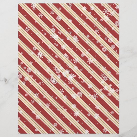 Secret Santa Christmas Geschenk-Austausch Fragebog Flyer (Hinten)