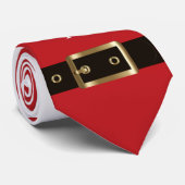 Secret Santa Christmas Neck Tie Krawatte (Gerollt)