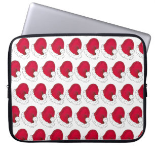 Secret Santa Claus Ho Ho Ho Red Christmas Holiday Laptopschutzhülle