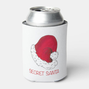 Secret Santa Claus Red Christmas Funny Funny Holid Dosenkühler