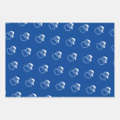 Secret Santa, eine eigene Farbverpackung für Papie Geschenkpapier Set (Vorderseite 3)