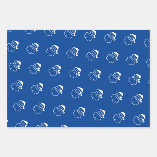 Secret Santa, eine eigene Farbverpackung für Papie Geschenkpapier Set (Vorderseite 3)