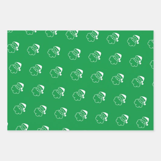 Secret Santa, eine eigene Farbverpackung für Papie Geschenkpapier Set (Vorderseite 2)