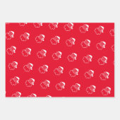 Secret Santa, eine eigene Farbverpackung für Papie Geschenkpapier Set (Vorderseite)