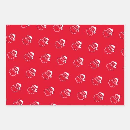 Secret Santa, eine eigene Farbverpackung für Papie Geschenkpapier Set (Vorderseite)