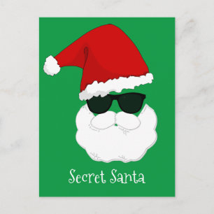 Secret Santa Feiertagspostkarte