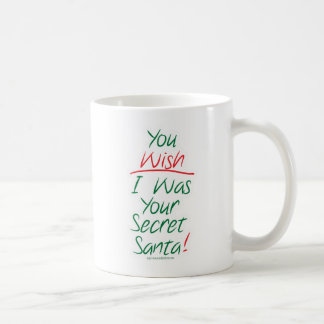 Secret Santa Funny Holiday Weihnachtsdesign Kaffeetasse