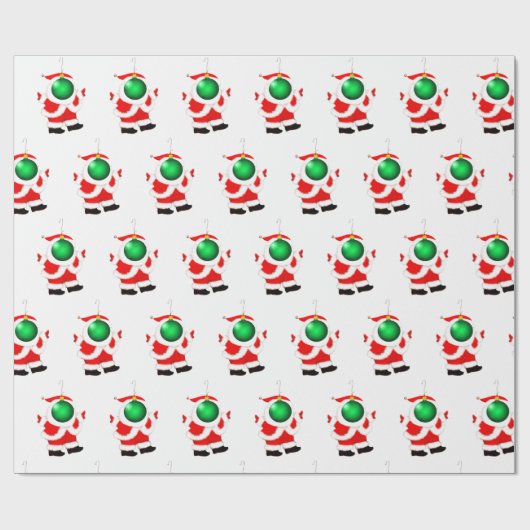 Secret Santa Geschenkpapier (Flach)