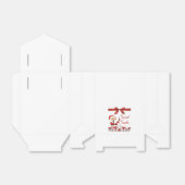 Secret Santa Gift Box Geschenkschachtel (Ungefaltet)