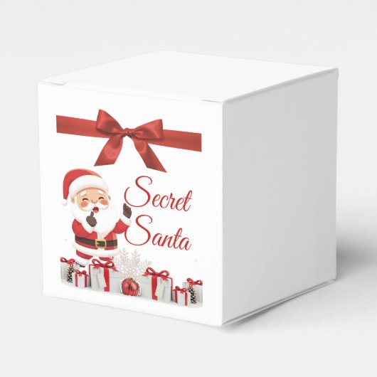 Secret Santa Gift Box Geschenkschachtel (Vorderseite)