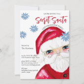Secret Santa Gift Exchange Classic Weihnachten Einladung (Vorderseite)