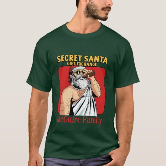 Secret Santa Gift Exchange T-Shirt (Vorderseite)