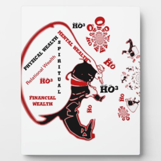 Secret Santa Gift - Wohlstand und Wohlstand Fotoplatte (Vorderseite)