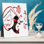 Secret Santa Gift - Wohlstand und Wohlstand Fotoplatte (Seite)