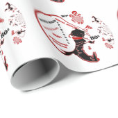 Secret Santa Gift - Wohlstand und Wohlstand Geschenkpapier (Rolleneckpunkt)