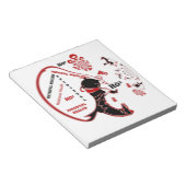 Secret Santa Gift - Wohlstand und Wohlstand Notizblock (angewinkelt)