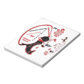 Secret Santa Gift - Wohlstand und Wohlstand Notizblock (Rotiert)