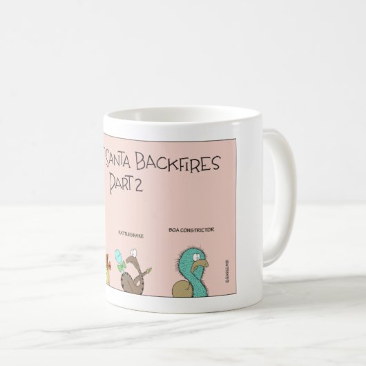 Secret Santa Kaffeetasse (VorderseiteRechts)