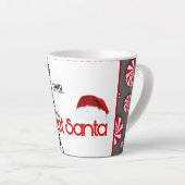 Secret Santa Latte Mug Milchtasse (Rechte Ecke)