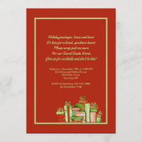 Secret Santa Party Einladung