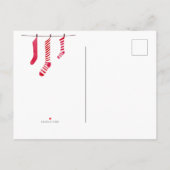 Secret Santa Party Einladung (Rückseite)