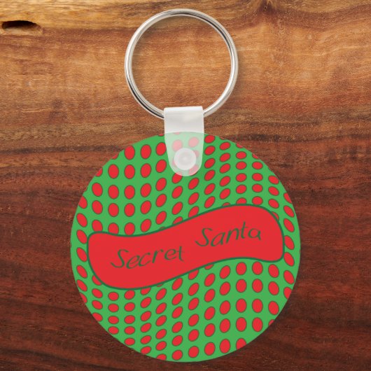 Secret Santa Schlüsselanhänger (Vorderseite)