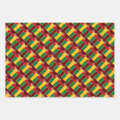 Secret Santa Überraschung Weihnachtsgeschenk Geschenkpapier Set (Vorderseite)