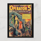 Secret Service Operator 5 - Sep-Oct 1938a_Pulp Art Postkarte (Vorderseite)