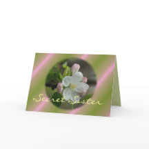 Secret Sister Apple Bloom Card - anpassen