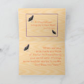 Secret Sister-individuelles Gefühl Karte (Innenseite)